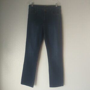 Jones New York women's size 14 Lexington Straight medium wash jeans